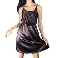 satin sexy nightgown with amazing fit by afil