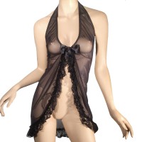 babydoll with opening at the front side in perfect design 