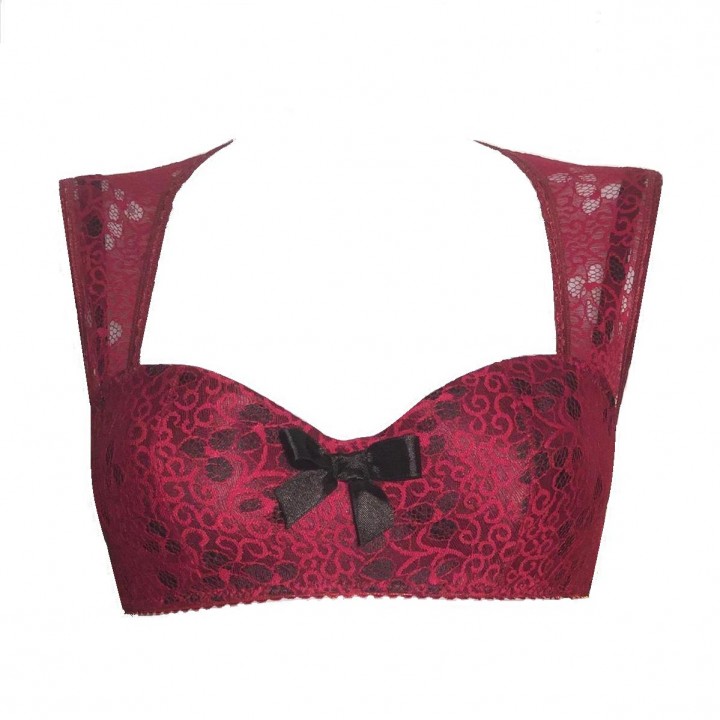 Top sexy with push up bra by lingerie manufacturer afil