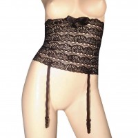 Lace high waist garter belt in perfect design and sizes for all 