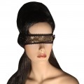 Gold sequins sexy eyes mask in perfect design 