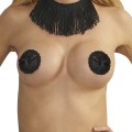 Sexy nipples accessories with satin bows by lingerie manufacturer afil