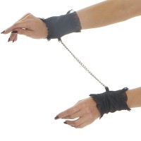 Handcuffs with short ruffles in amazing design 