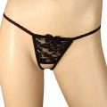 Open crotch lace sexy panties in fantastic design 