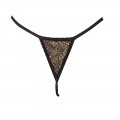 thong sexy with sequins and chains in fantastic design by afil 