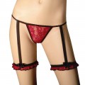 Thong with ruffle garters in amazing and unusual design by afil