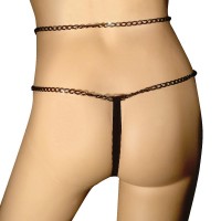 Hi waisted thong with chains in amazing and very sexy design 