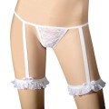 Thong with ruffle garters in amazing and unusual design by afil