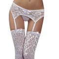 sexy lace garter belt in classic design by afil