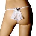 Fun bridal thong in amazing design by lingerie manufacturer afil