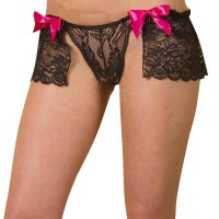 very sexy lace thong with two bows and with very good fit