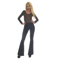Sexy coverall pants with tulle in amazing design by Afil 