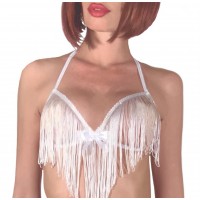 Sexy bra with long fringes in fantastic colours 