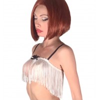 Sexy top with long fringes in many colours 