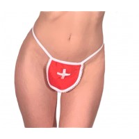 Nurse sexy costume thong in sizes 