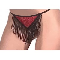 Pearls with fringes thong in fantastic colors 