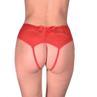 transparent open crotch panties in fantastic design 