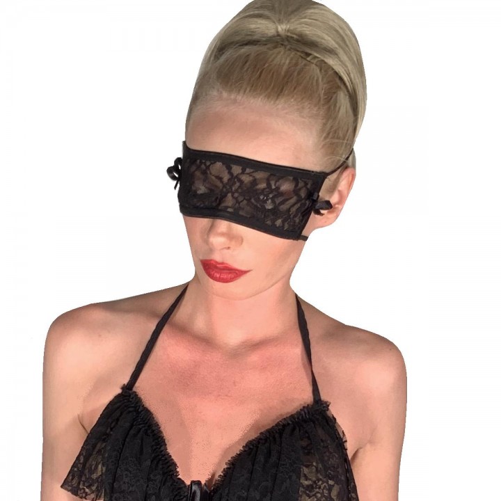lace sexy eyes mask with straps in fantastic colors 