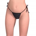 string swimwear with black laces in many colours 